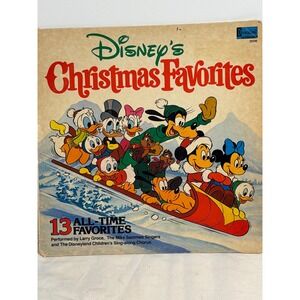 Disney's Christmas Favorites Vinyl LP 1979 Disneyland Records 2506 Larry Groce